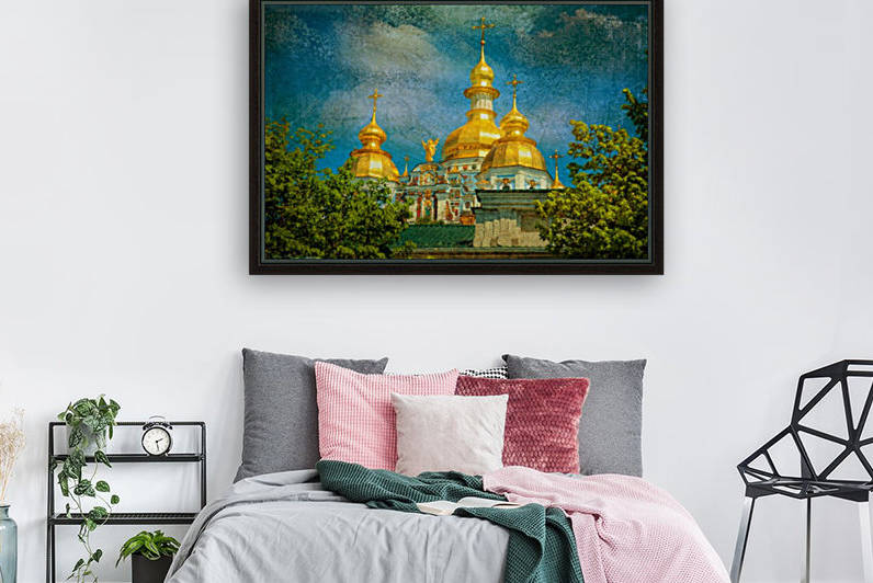 Golden Domes in Ukraine by Ricky A Richardson 