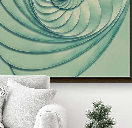 Composition in Celadon by Jon Woodhams