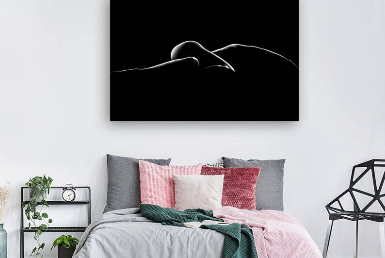 Nude woman bodyscape 7 by Johan Swanepoel