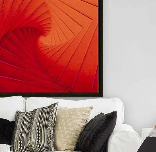 Composition Vermillon by Jon Woodhams