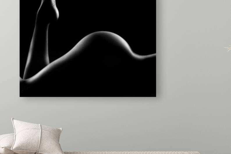 Nude woman bodyscape 14 by Johan Swanepoel