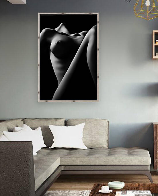 Nude woman bodyscape 16 by Johan Swanepoel