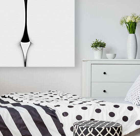 Sensual abstract buttocks by Johan Swanepoel