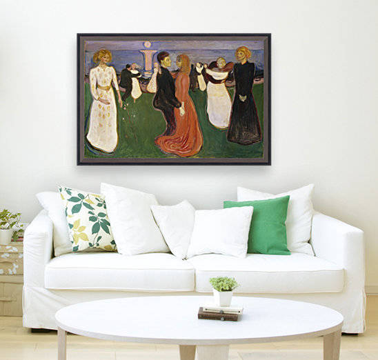 The dance of life by Edvard Munch