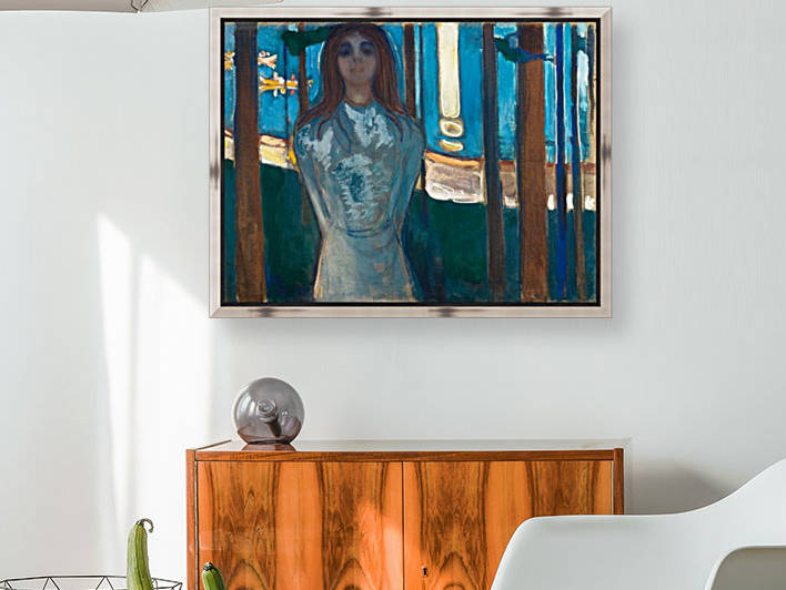 The Voice , Summer Night by Edvard Munch