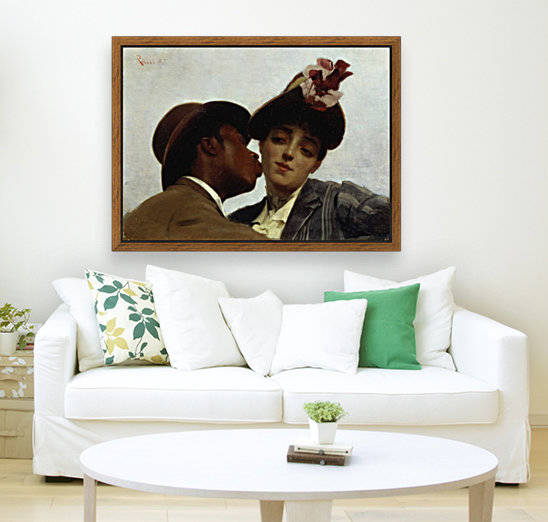 The Kiss by Edvard Munch