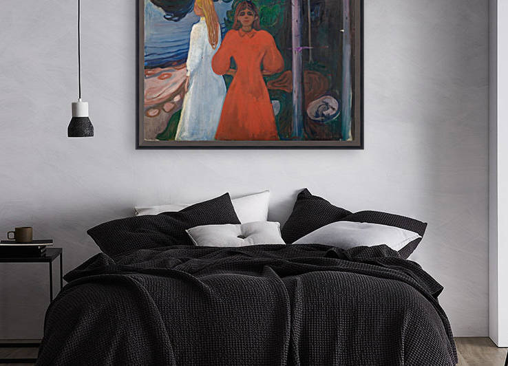 Red and White by Edvard Munch