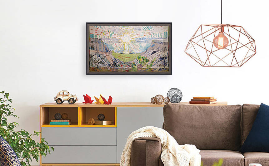 The Sun by Edvard Munch