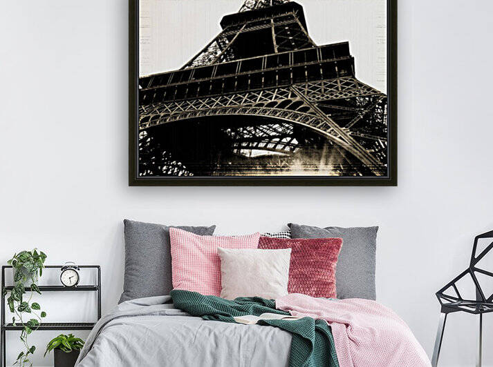 Vintage Eiffel Tower by Deb Oppermann