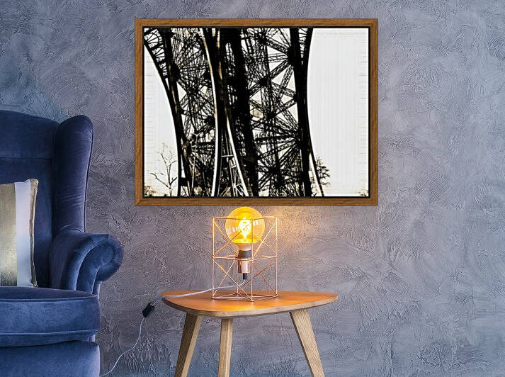 Vintage Eiffel Tower I by Deb Oppermann
