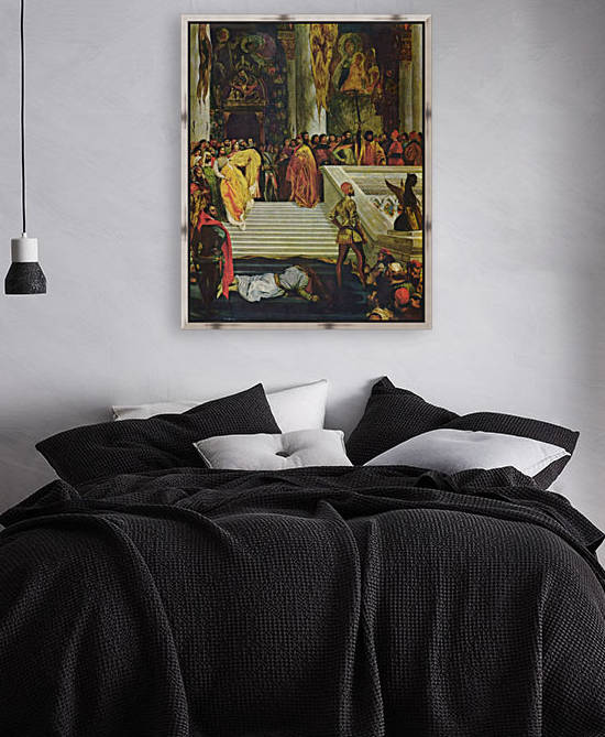 Hinrichtung des Dogen by Eugene Delacroix