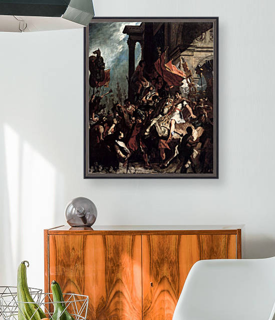 The Justice of Trajan by Eugene Delacroix