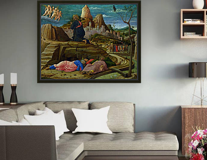 The Agony in the Garden by Eugene Delacroix