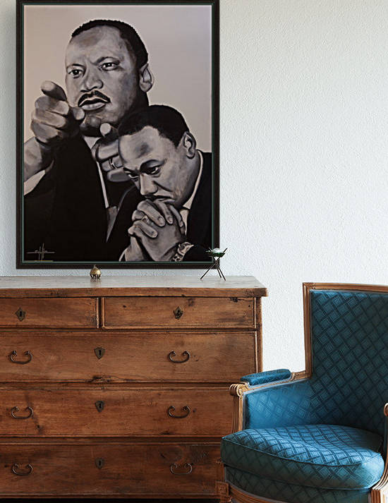 MLK Jr by Larry Schultz
