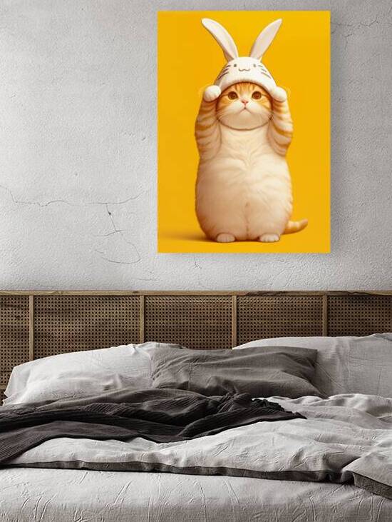 Tabbys Easter Ears: A Springtime Whimsy by Anne Laure GOUPIL