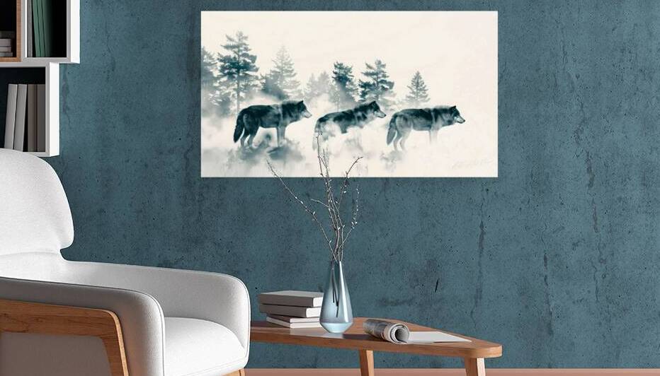 Wolf Tracks by SykArt Designs