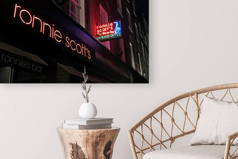 Ronnie Scotts Jazz Club Soho by Gill Billington