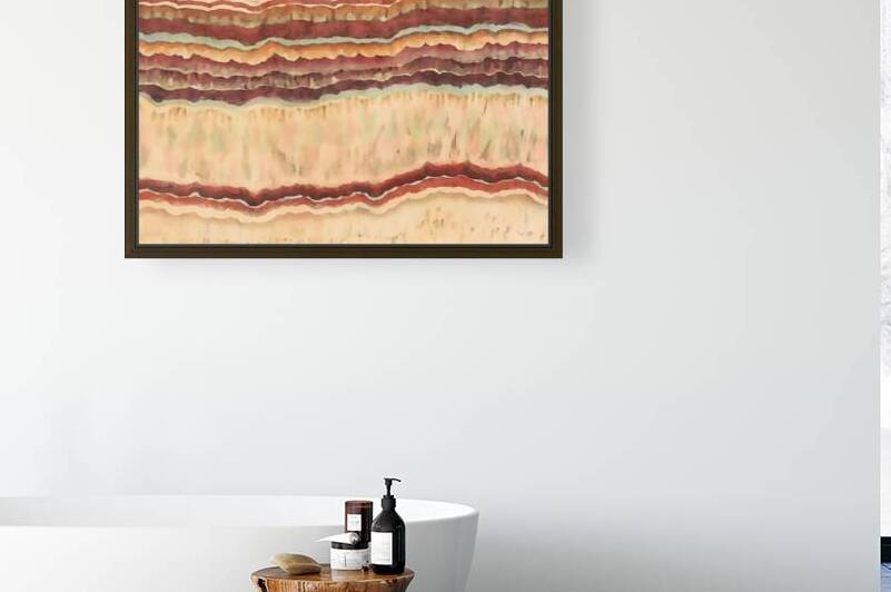 Vintage 1800s Abstract Art Remix by Row One Brand