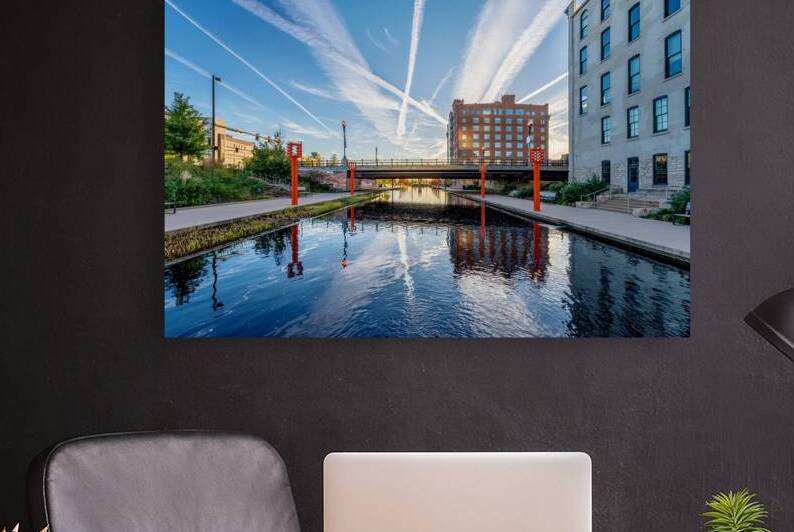 Gene Leahy Mall Lake Morning by Jennifer White