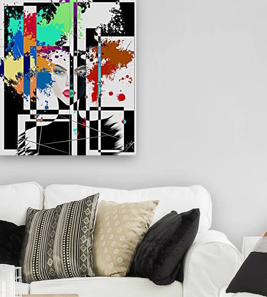 Technicolor Dreams - Pop Art Print by Corina Ioana