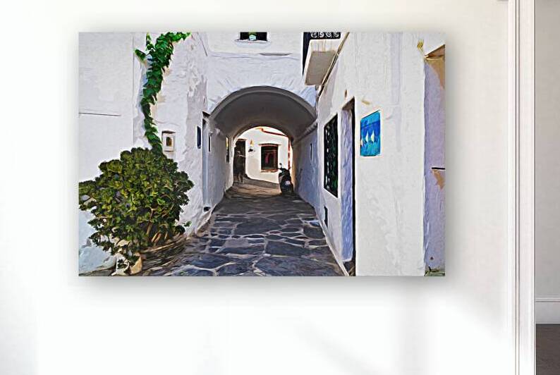 Arches of Cadaques - CR2309-9474-WAT by JordiCarrio