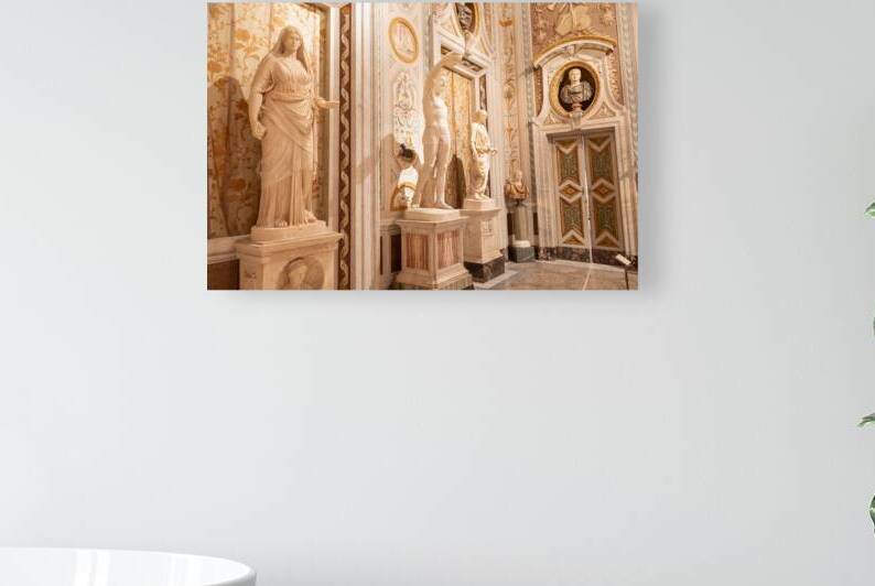 Rome Italy - Borghese Gallery - ancient art museum interior by Paolo Modena