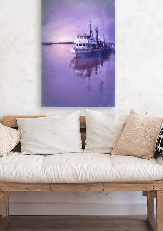 Darien Georgia Harbor Boat by Norma Brandsberg Photography