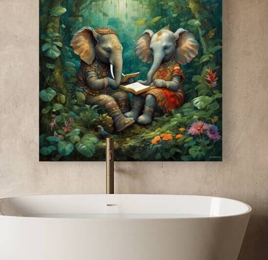 Tranquil Tales in the Enchanted Forest by So Fine Custom Design