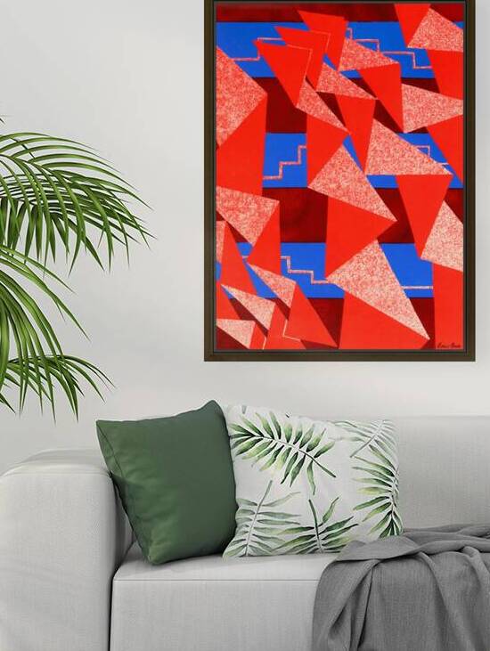 Prismes 20 Abstract Art by Row One Brand