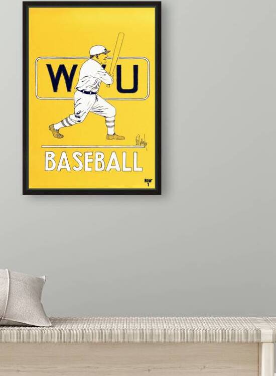 Early 1900s West Virginia Baseball Art by JF Malloy by Row One Brand