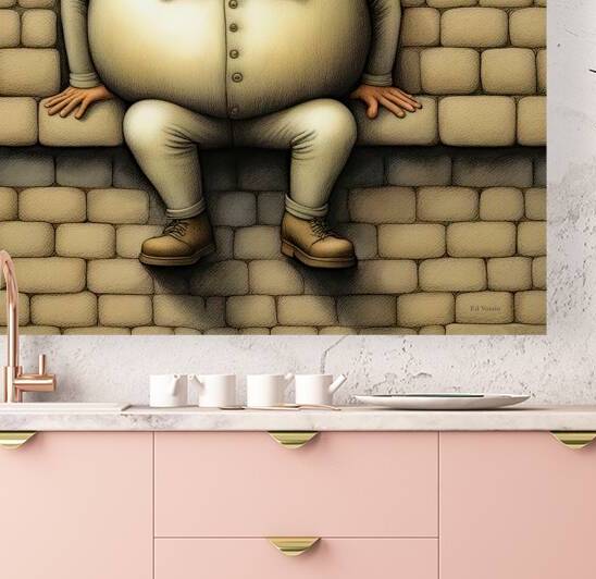 GRUMPY HUMPTY DUMPTY by Digicam