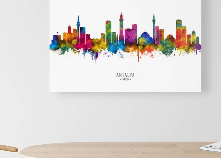 Antalya Turkey Skyline by Towseef Dar