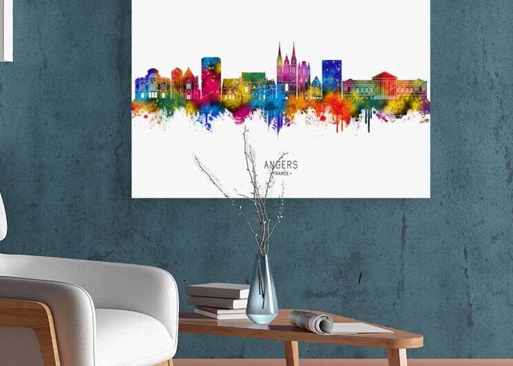 Angers France Skyline by Towseef Dar