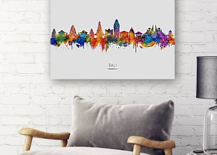 Bali Indonesia Skyline by Towseef Dar