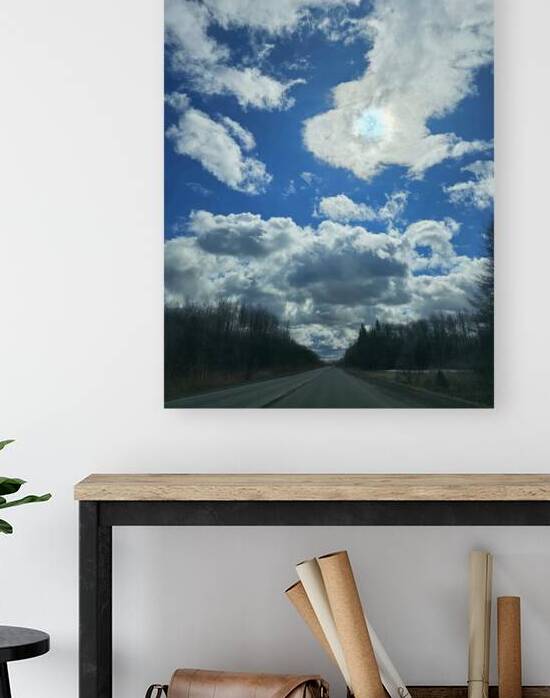 Soleil Percant Chemin Devant  by MLP