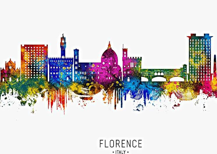 Florence Italy Skyline by Towseef Dar