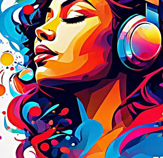 A Colorful Escape into Music by Luciano