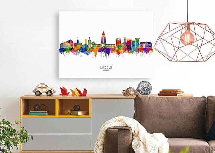 Lincoln USA Skyline by Towseef Dar