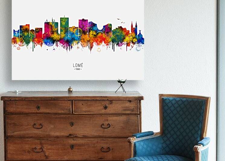 Lome Togo Skyline by Towseef Dar