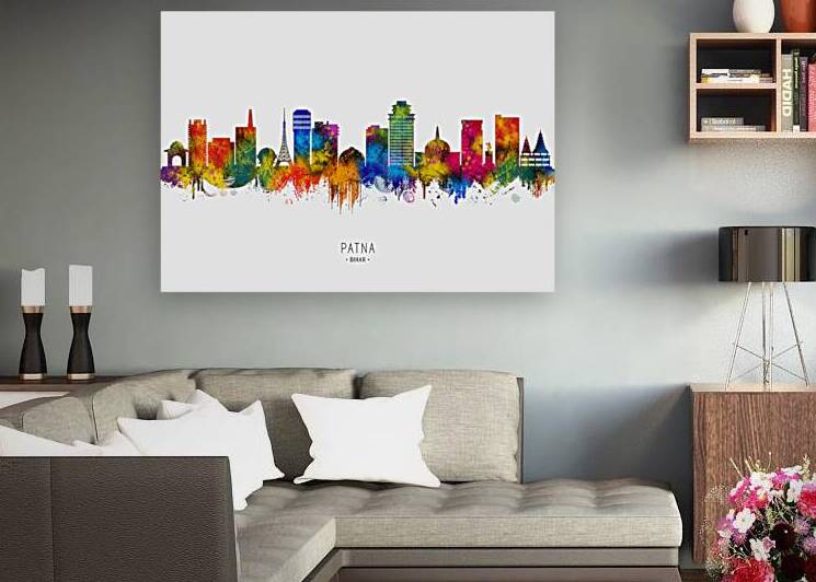Patna Bihar Skyline by Towseef Dar