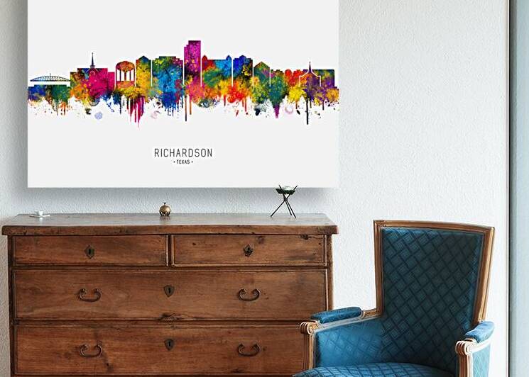 Richardson Texas Skyline by Towseef Dar