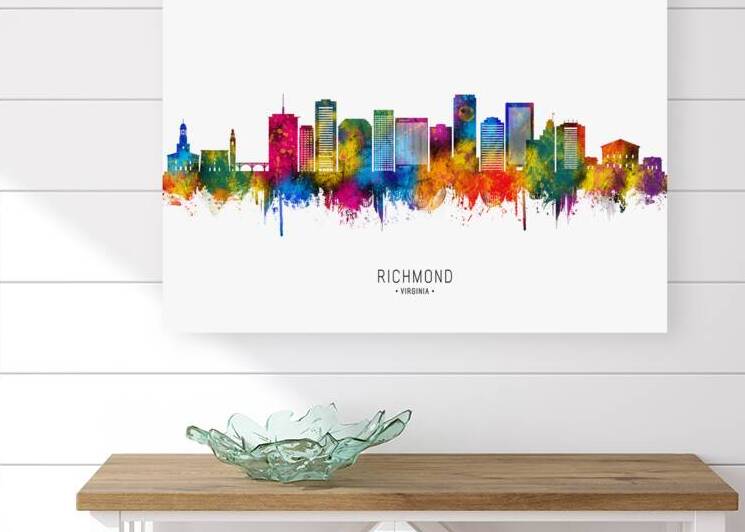 Richmond Virginia Skyline by Towseef Dar