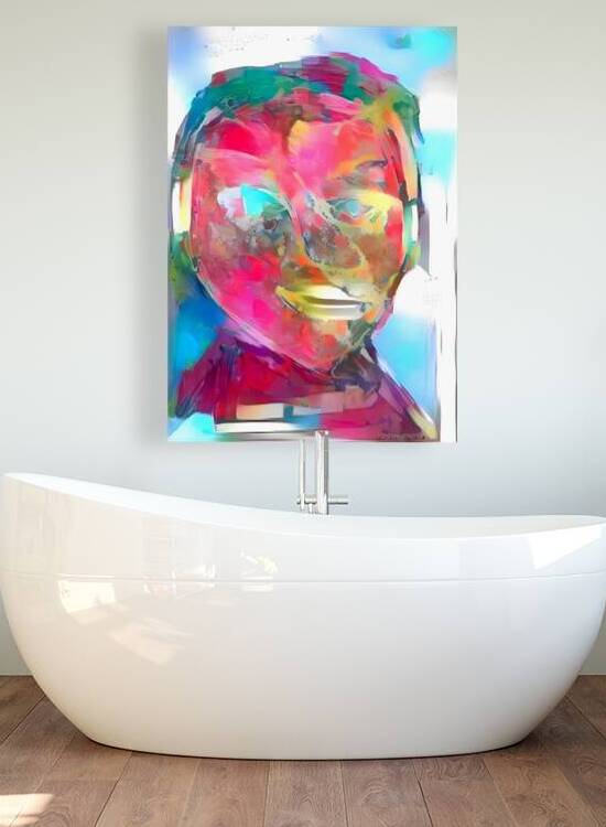 The Colorful Face of Emotion by Luciano