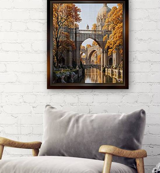 The Enchanted Garden Of Helmsfur Mesmerizing AI Concept Art by Xzendor7 by xzendor7