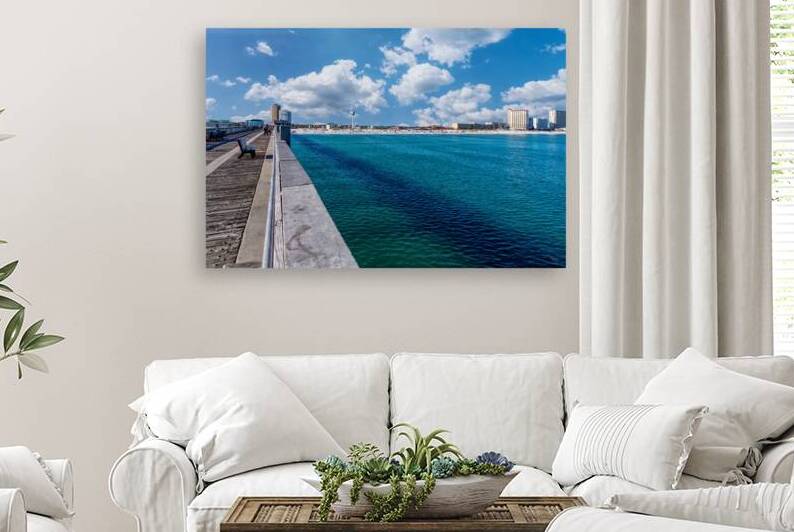 Pensacola Beach View From Pier by Jennifer White