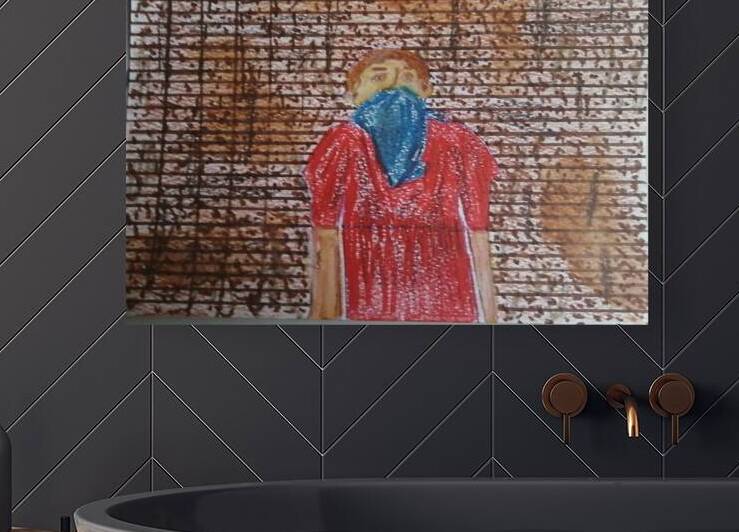 the masked kid by Luciano