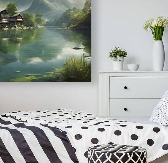 Serenity of Lakes  Take pictures of tranquil lake by Best Artist