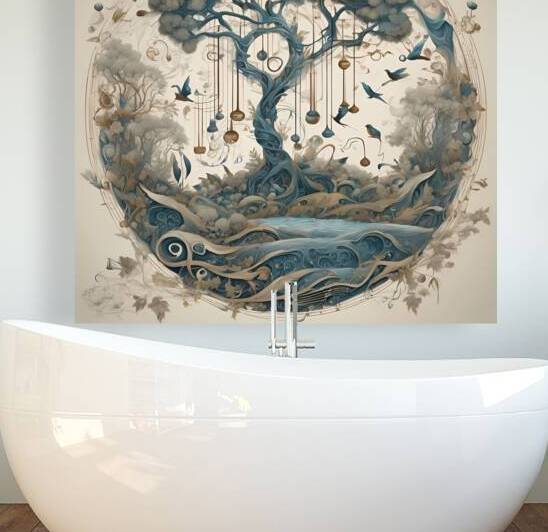 Imagine a visual representation of various natural phenomena by Best Artist