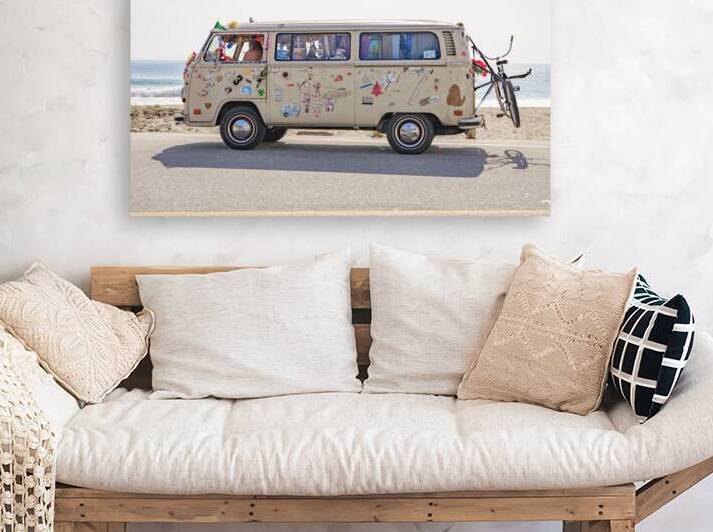 Beach Bus by Kamara Studio   Ultra High Resolution Mural Prints
