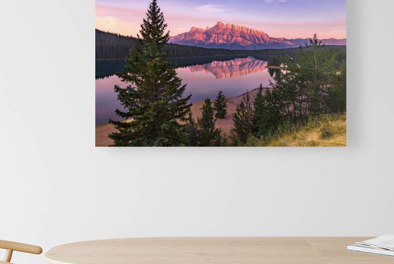 Mount Rundle Ring of Fire by Norma Brandsberg Photography